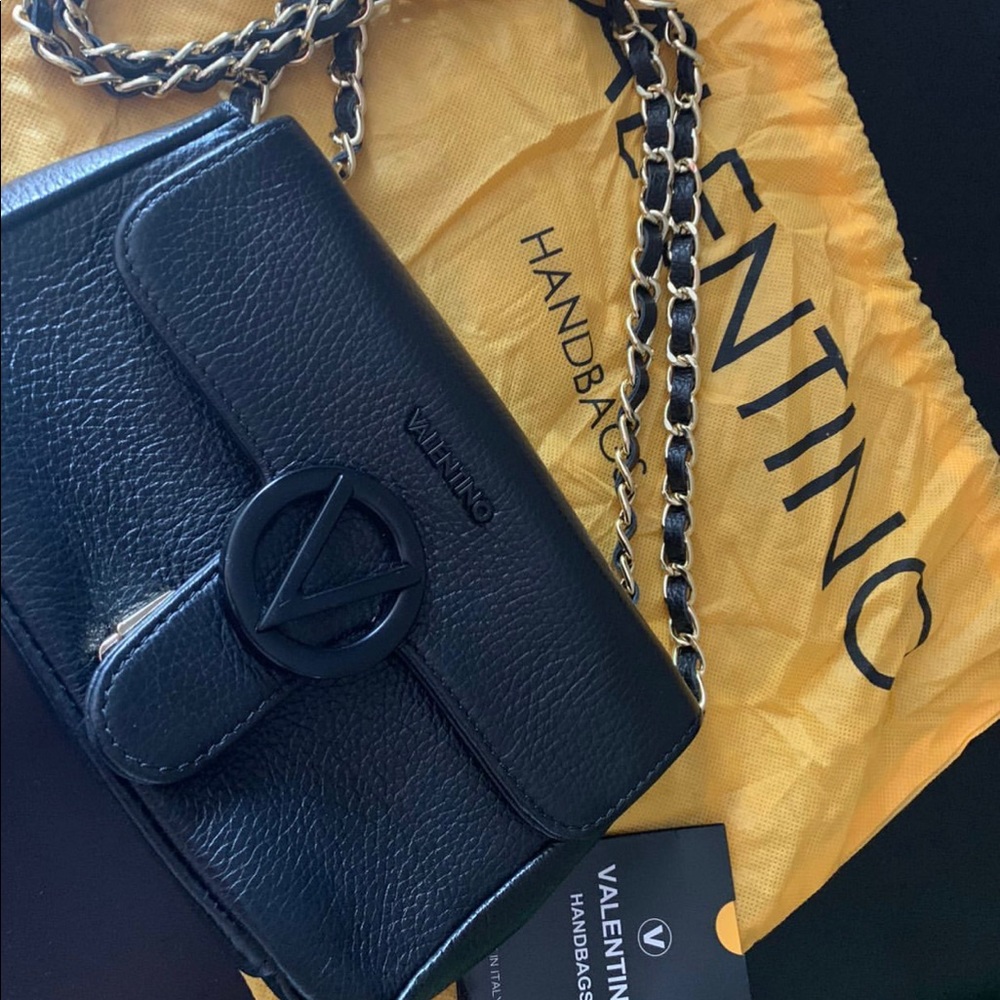 Valentino Antoinette Leather Shoulder Bag